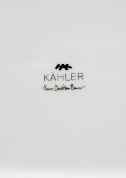Kähler Ovnfast fad 32x24 cm i hvid fra serien Hammershøi Online