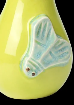 Kähler Poppery Pære med natsværmer apple green/mint Clearance