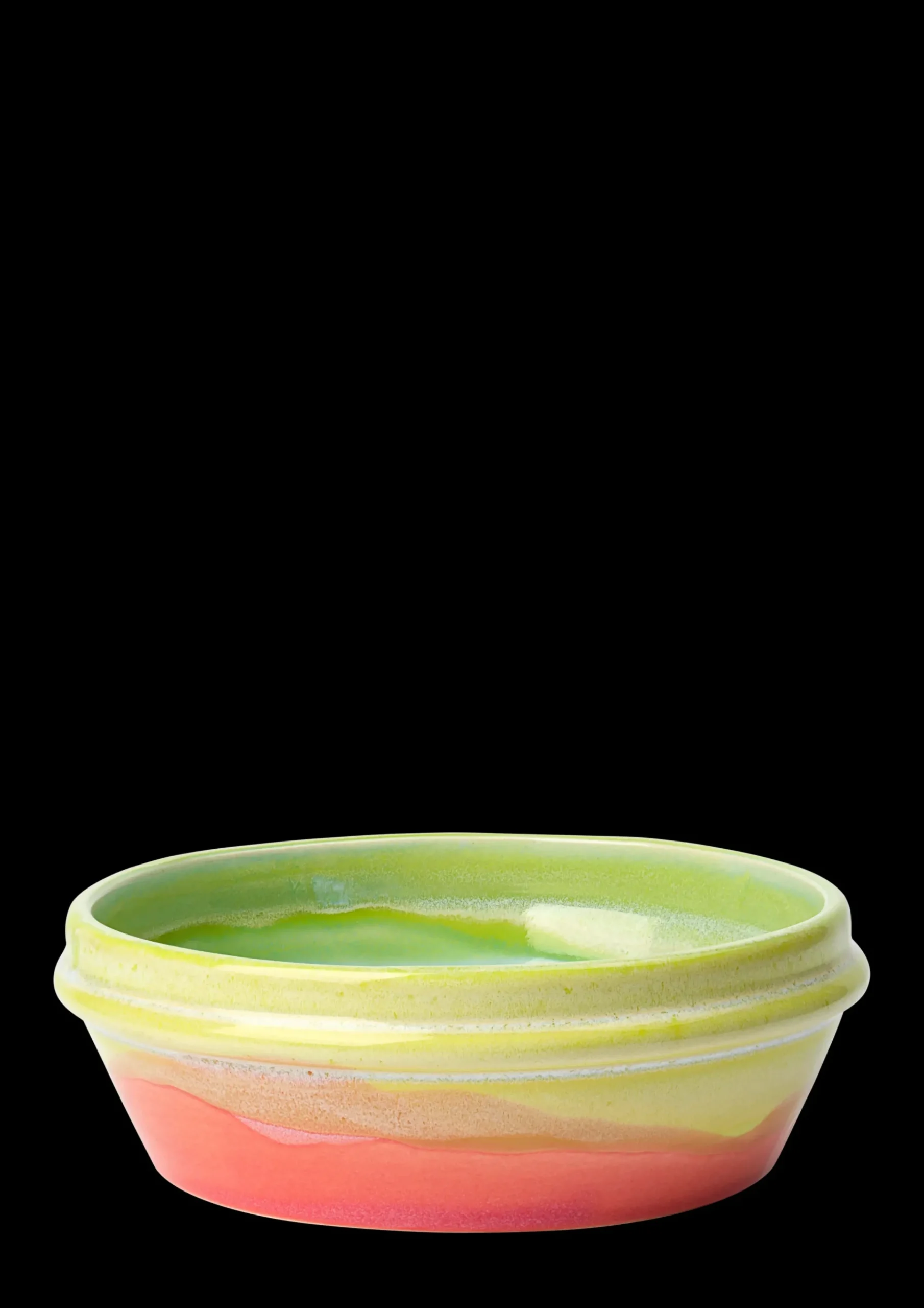 Kähler Poppery Skål Ø16 cm mint/apple green/pink Outlet