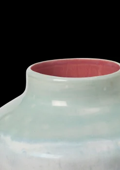 Kähler Poppery Vase H20.5 cm mint/pink | Køb hos os Online
