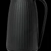 Kähler Termokande 1,0 l i sort fra serien Hammershøi New