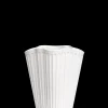 Kähler Unfold Vase H16.5 cm i hvid fra serien Hammershøi Best