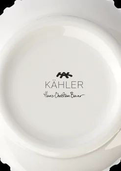 Kähler Unfold Vase H20.5 cm i hvid fra serien Hammershøi Clearance