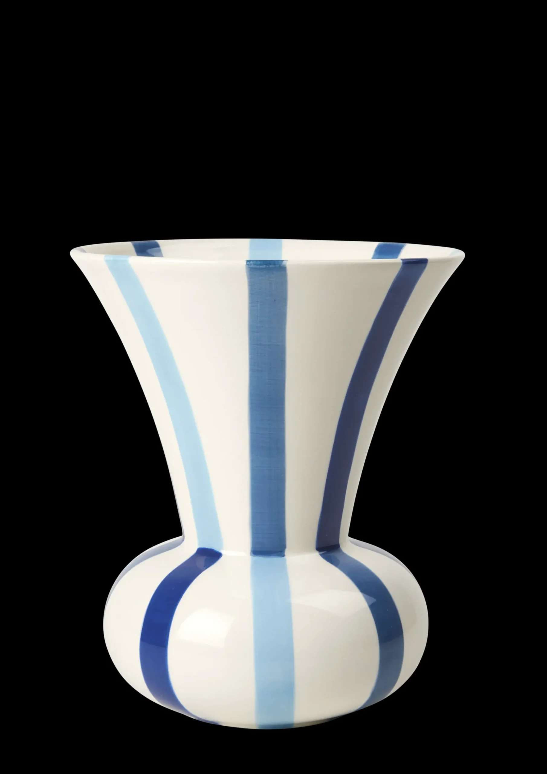 Kähler Vase H20 cm i blå fra serien Signature | Køb her New