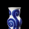 Kähler Vase H22.5 cm i blå fra serien Tulle | Køb her Clearance