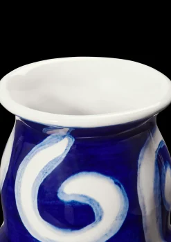 Kähler Vase H13 cm i blå fra serien Tulle | Køb her Sale