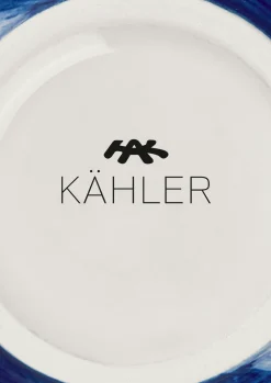 Kähler Vase H13 cm i blå fra serien Tulle | Køb her Sale