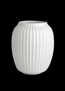 Kähler Vase H21 cm i hvid fra serien Hammershøi | Køb her