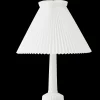 Lyngby Porcelæn Esben Klint Lampe EU stik H44 hvid | Køb her Online