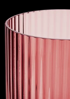 Lyngby Porcelæn Lyngby Vase burgundy mundblæst glas Sale