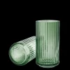 Lyngby Porcelæn Lyngby Vase copenhagen green mundblæst glas Outlet