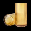 Lyngby Porcelæn Lyngby Vase H20.5 amber mundblæst glas Discount