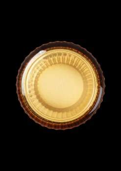 Lyngby Porcelæn Lyngby Vase H20.5 amber mundblæst glas Discount
