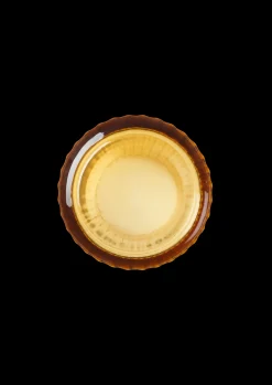 Lyngby Porcelæn Lyngby Vase H15.5 amber mundblæst glas Discount