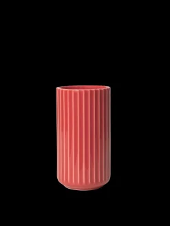 Lyngby Porcelæn Lyngby Vase H15.5 cm rød porcelæn | Køb nu Clearance