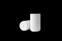 Lyngby Porcelæn Lyngby Vase H25 hvid porcelæn | Køb her New