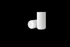 Lyngby Porcelæn Lyngby Vase H20.5 hvid porcelæn | Køb her Online