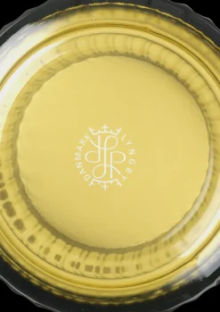 Lyngby Porcelæn Lyngby Vase H20.5 olivengrøn mundblæst glas New