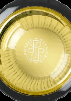 Lyngby Porcelæn Lyngby Vase H15.5 olivengrøn mundblæst glas Clearance