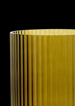 Lyngby Porcelæn Lyngby Vase H31 olivengrøn mundblæst glas Sale