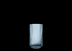 Lyngby Porcelæn Lyngby Vase midnight blue mundblæst glas Outlet