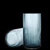 Lyngby Porcelæn Lyngby Vase midnight blue mundblæst glas