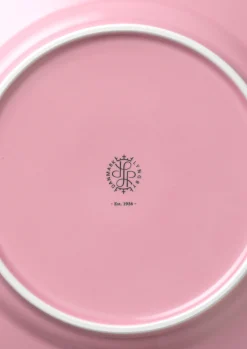 Lyngby Porcelæn Rhombe Color Frokosttallerken Ø21 cm rosa