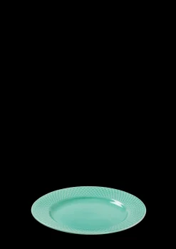 Lyngby Porcelæn Rhombe Color Frokosttallerken Ø21 cm aqua Discount