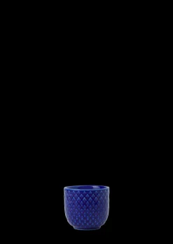 Lyngby Porcelæn Rhombe Color Æggebæger Ø5 cm mørk blå Online