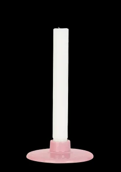 Lyngby Porcelæn Rhombe Color Kronelysestage H3 rosa | Køb nu Hot
