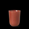Lyngby Porcelæn Rhombe Color Krus 33 cl terracotta | Køb her Online