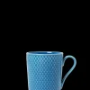 Lyngby Porcelæn Rhombe Color Krus med hank 33 cl blå Sale