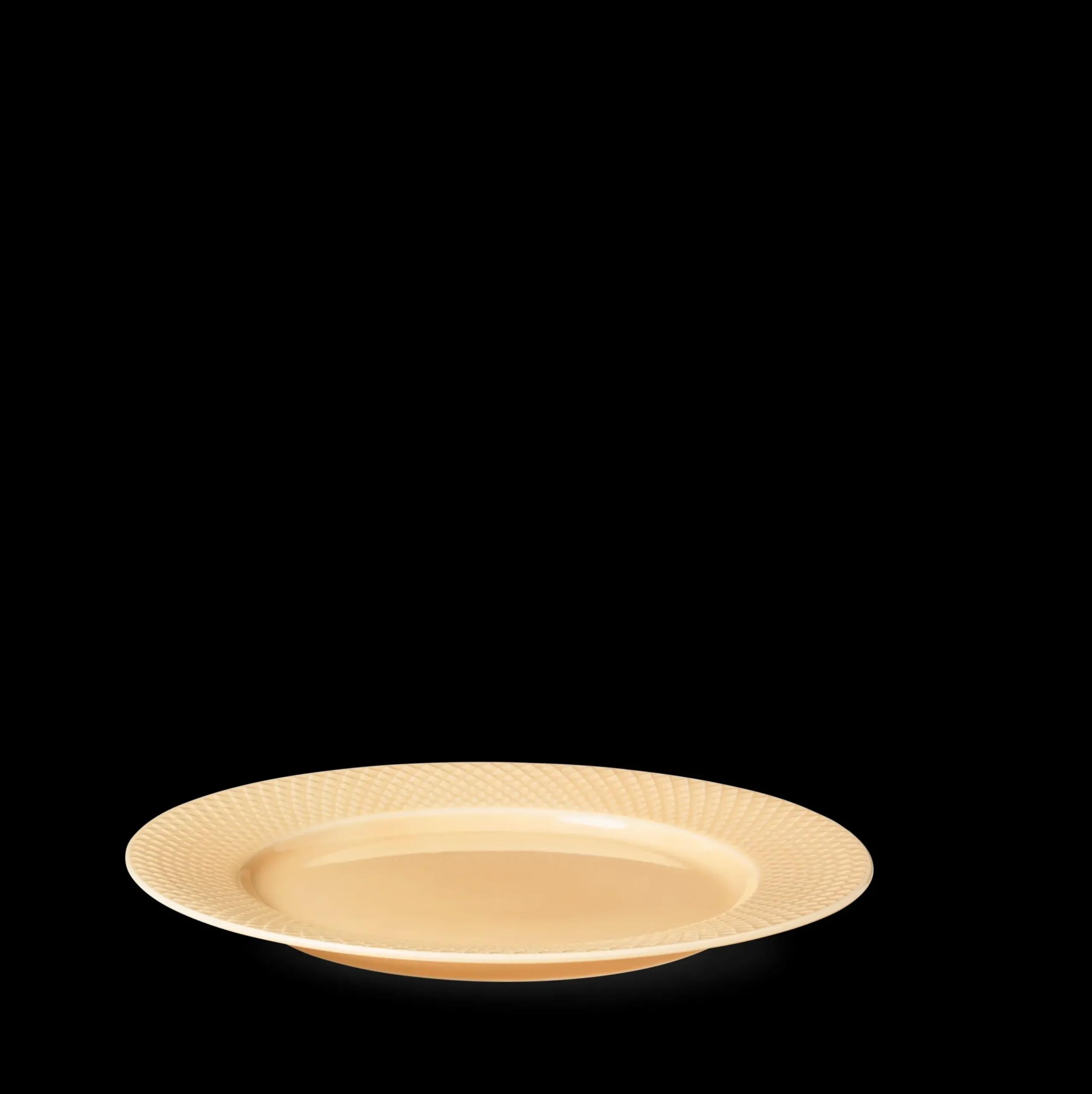 Lyngby Porcelæn Rhombe Color Middagstallerken Ø27 cm sand Outlet