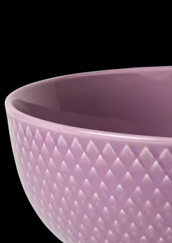 Lyngby Porcelæn Rhombe Color Skål Ø15.5 cm lilla | Køb her Outlet
