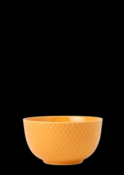 Lyngby Porcelæn Rhombe Color Skål Ø11 cm gul | Køb her Outlet