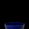Lyngby Porcelæn Rhombe Color Skål Ø15.5 cm mørk blå Clearance