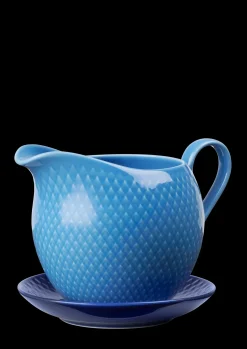 Lyngby Porcelæn Rhombe Color Saucekande 67 cl blå | Køb her Online