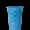 Lyngby Porcelæn Rhombe Color Vase H20 blå porcelæn | Køb her Clearance