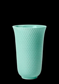 Lyngby Porcelæn Rhombe Color Vase aqua porcelæn | Køb her Clearance
