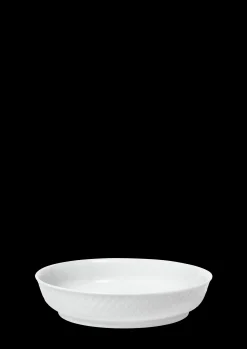 Lyngby Porcelæn Rhombe Desserttallerken Ø16 cm hvid | Køb nu New