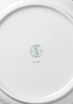 Lyngby Porcelæn Rhombe Desserttallerken Ø16 cm hvid | Køb nu New