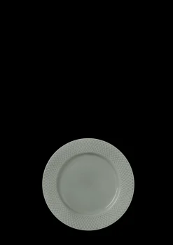 Lyngby Porcelæn Rhombe Earth Frokosttallerken Ø21 cm moss Hot