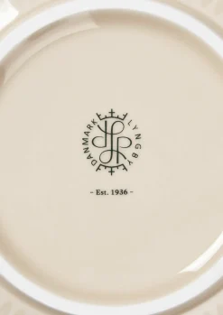 Lyngby Porcelæn Rhombe Earth Skål Ø13 cm marble | Køb nu Best