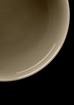 Lyngby Porcelæn Rhombe Earth Skål Ø15.5 cm clay | Køb nu Online