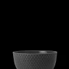 Lyngby Porcelæn Rhombe Earth Skål Ø11 cm slate | Køb nu Discount