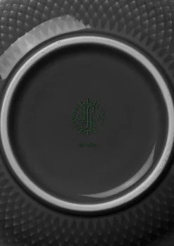 Lyngby Porcelæn Rhombe Earth Skål Ø11 cm slate | Køb nu Discount