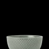 Lyngby Porcelæn Rhombe Earth Skål Ø13 cm moss | Køb nu New