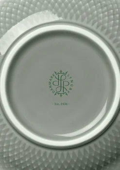 Lyngby Porcelæn Rhombe Earth Skål Ø13 cm moss | Køb nu New