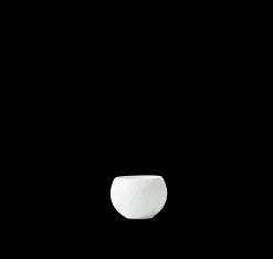 Lyngby Porcelæn Rhombe Fyrfadsstage Ø6.5 cm hvid 2 stk. Discount