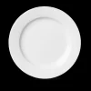 Lyngby Porcelæn Rhombe Tallerken Ø23 cm hvid | Køb her New